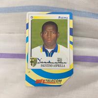 Scheda telefonica faustino asprilla
