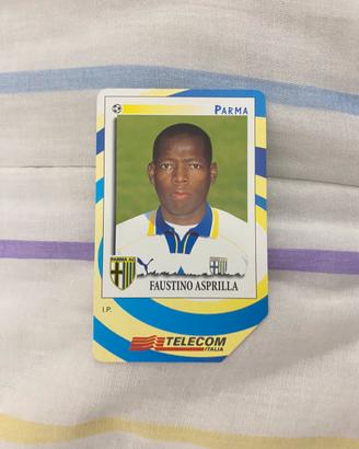 Scheda telefonica faustino asprilla