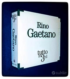 RINO GAETANO TUTTO IN 3 CD NUOVO SIGILLATO