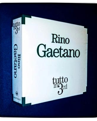 RINO GAETANO TUTTO IN 3 CD NUOVO SIGILLATO