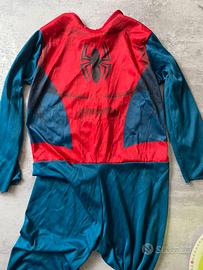 Costume spiderman 5/7 anni + maschera