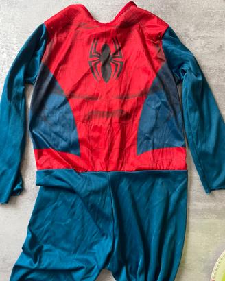 Costume spiderman 5/7 anni + maschera
