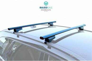 Barre portatutto nissan qashqai 2014 con rail