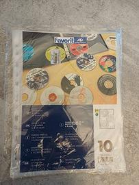Buste porta CD Favorit 3 scomparti – 10 pezzi
