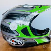 Casco Cross/Enduro Suomy Bargy design verde