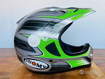 Casco Cross/Enduro Suomy Bargy design verde