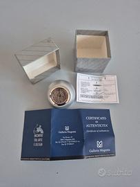 Orologio da tavolo, opera L'impronta, Circiello