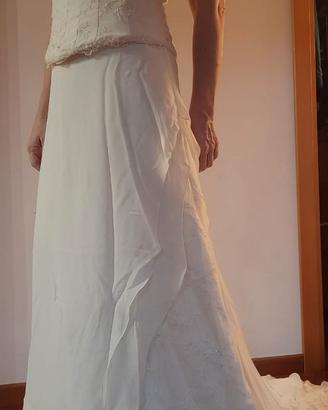 Abito da Sposa Taglia 44 Pierre Cardin