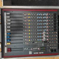 Allen & Heath ZED 12FX mixer audio + Flightcase