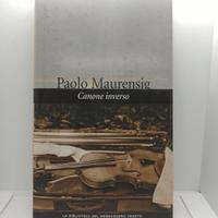 Libro di Paolo Maurensig Canone inverso