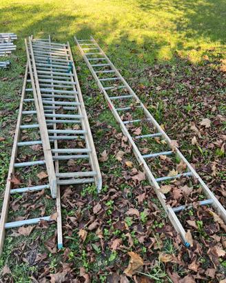Scala da elettricista o giardinaggio