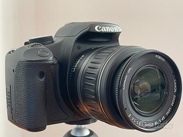 Reflex Canon EOS 500D + Obiettivo Canon 18-55 EFS