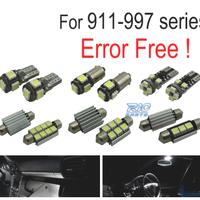 KIT 12 LAMPADE LED INTERNE PER PORSCHE 911 997 CAR