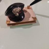 Portapenne in resina dei carabinieri