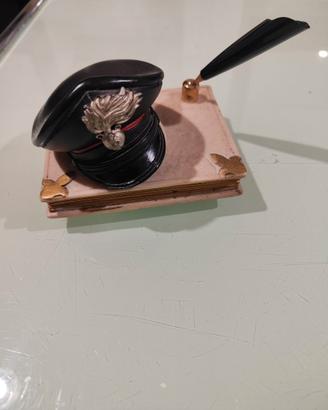 Portapenne in resina dei carabinieri