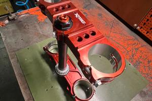 PIASTRE STERZO - XTRIG ROCS PRO (ROSSE)