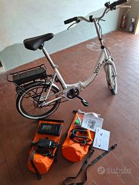 Bici elettrica pieghevole ruote 20