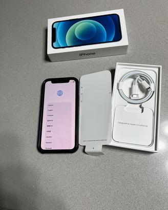 Iphone 12 Mini 64GB blu