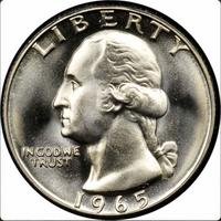 Moneta Americana 25 centesimi