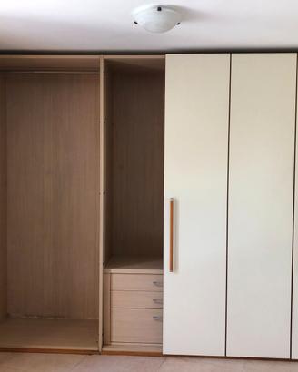 ARMADIO ABBIGLIAMENTO in LEGNO - GRANDE