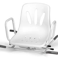 Sedia Girevole per Vasca da Bagno in Acciaio Verni