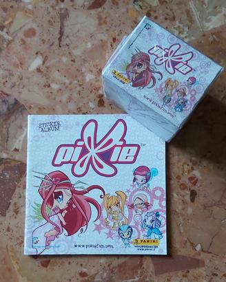 Album PIXIE + BOX n.50 bustine Panini 