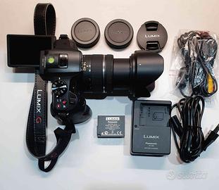 Lumix G6 mirrorless con obiettivo G Vario 14-42