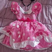 Vestito carnevale minnie 2 annu