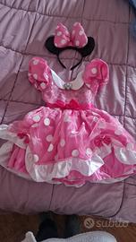 Vestito carnevale minnie 2 annu