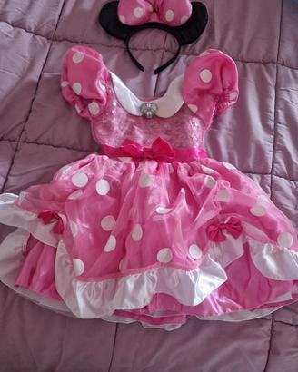 Vestito carnevale minnie 2 annu