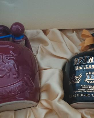 bottiglie di Decanter whisky scozzese  in ceramica