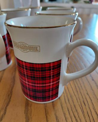 Set 6 tazze Drambuie Kilncraft vintage England