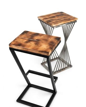 sgabello artigianale