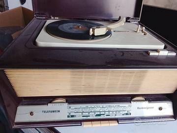 RADIO + GIRADISCHI TELEFUNKEN VINTAGE