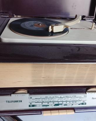 RADIO + GIRADISCHI TELEFUNKEN VINTAGE