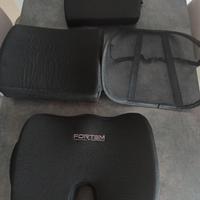 Cuscini sedia ufficio memory