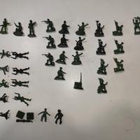 Lotto Soldatini Vintage ATLANTIC Scala HO 1:72 + C