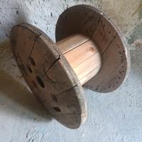 tavolo tavolino bobina avvolgicavo in legno