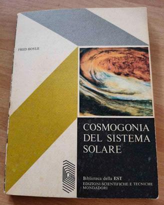 Libro Cosmogonia del sistema solare - F.Hoyle 1979