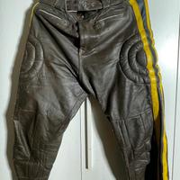 Pantaloni in Pelle da Cross anni 70