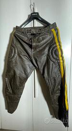 Pantaloni in Pelle da Cross anni 70