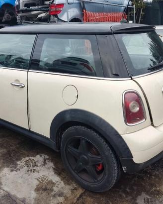 RICAMBI MINI COOPER D ANNO 2007, 1560 DIESEL 109CV