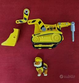 Paw Patrol Rubble + Bulldozer Cran Set