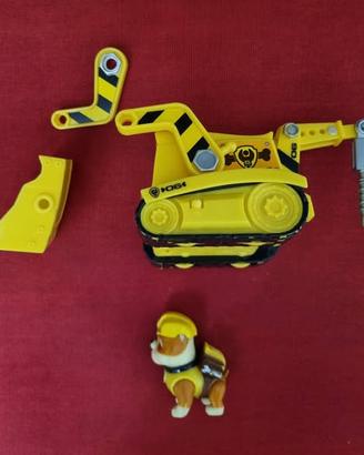 Paw Patrol Rubble + Bulldozer Cran Set