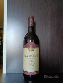 BAROLO 1983 Valfieri (perfettamente conservato)