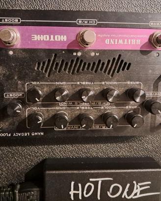 Hotone Britwind pedal amp x chitarra