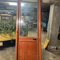 Porta 255x91 con serratura e maniglia interna