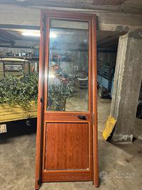 Porta 255x91 con serratura e maniglia interna