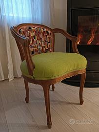 poltroncina in legno  PREZZO RIBASSATO 