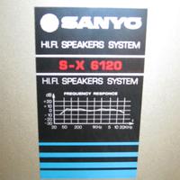 Diffusori Sanyo S-X 6120